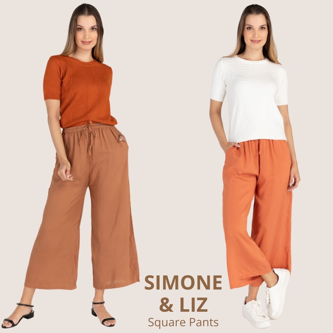 SIMONE & LIZ Square Pants – KLIKET