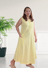CHELSY Maxi A-Line Sleeveless Dress