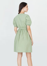 EMILIA Garterized Back Midi Dress