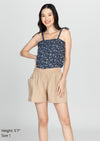 ARIANA Tie Strap Shorts Co-Ords - Printed 013