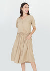 BELLE V-Neck Maxi Dress