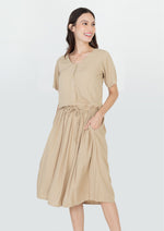 BELLE V-Neck Maxi Dress