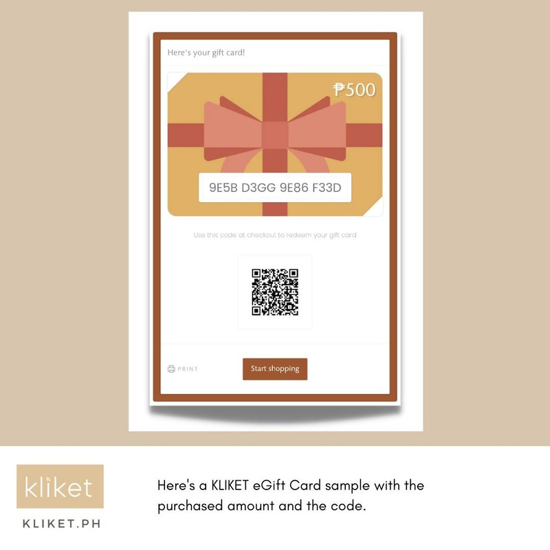 KLIKET eGift Card