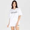 Unisex Commonsense Statement R Neck White T-Shirt WH001