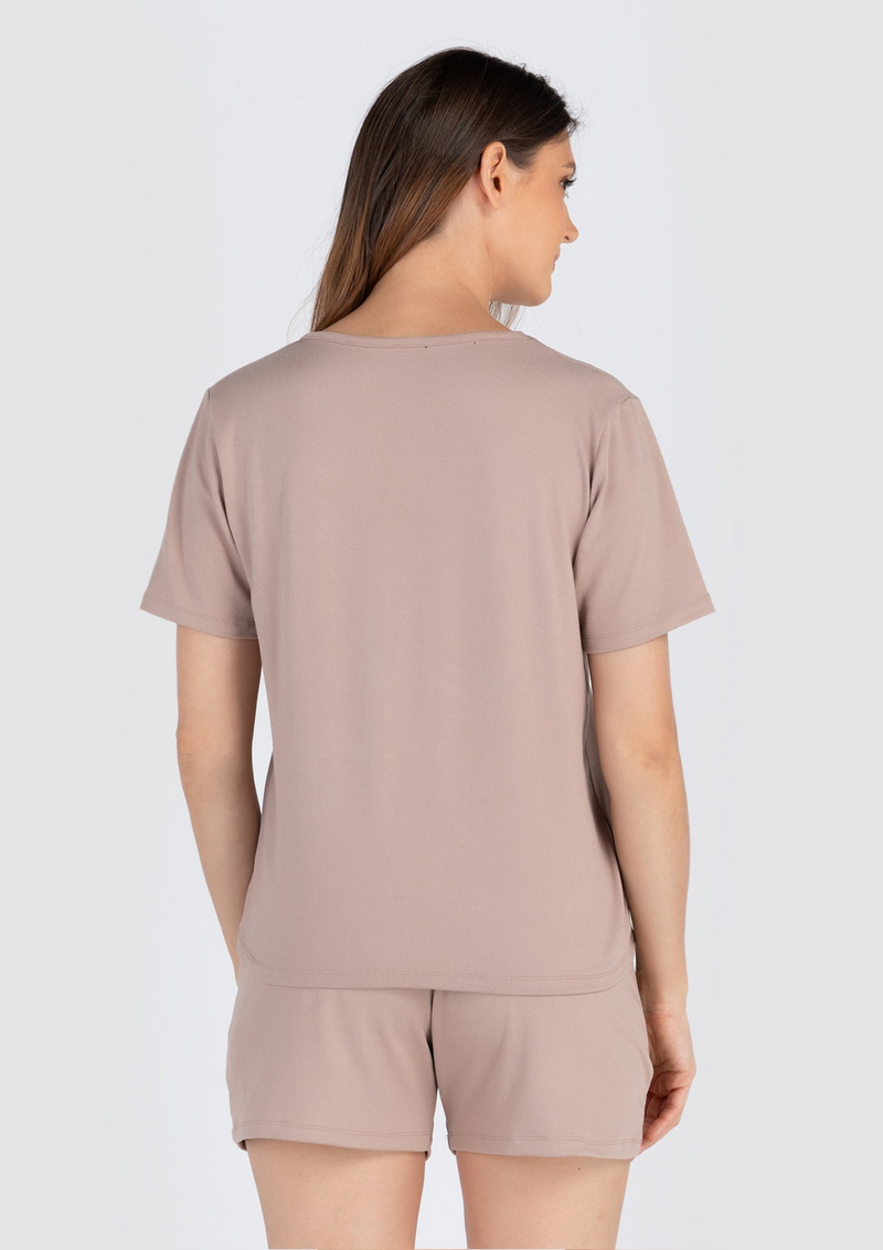 LILA SHORTS V-Neck Loungewear