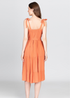 MARGIE Tie Strap Tiered Maxi Dress