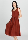 MARGOT Tie Strap Maxi Dress