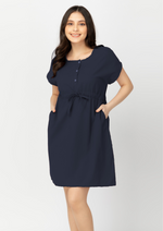 NICOLE Drawstring Dress