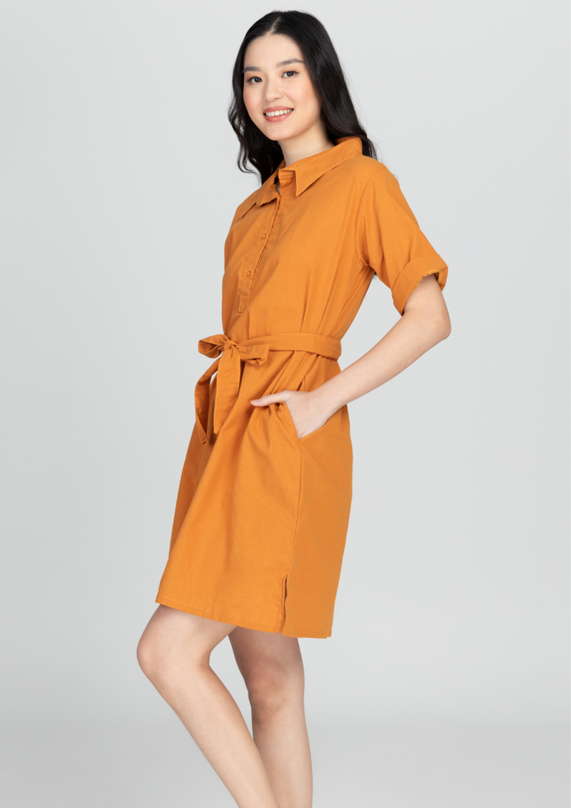 SOFIE A-Line Collared Dress