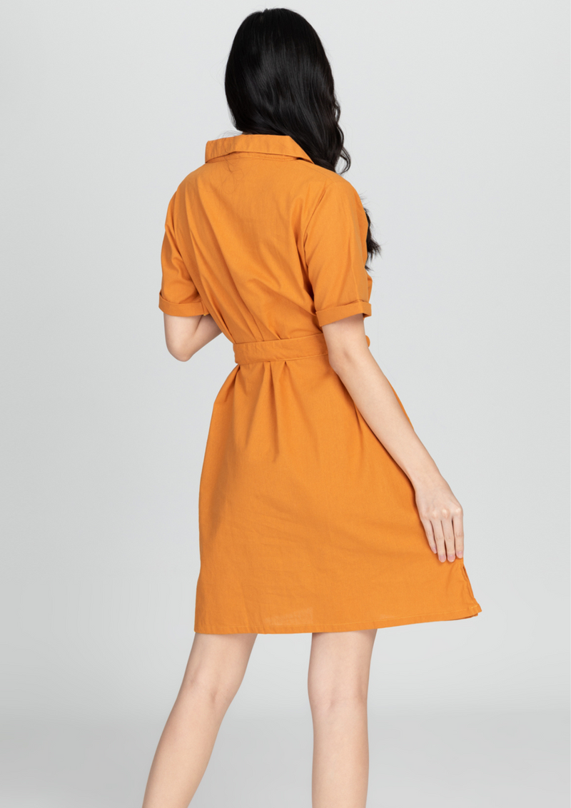 SOFIE A-Line Collared Dress